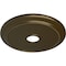 Ekena Millwork Crendon Ceiling Medallion (Fits Canopies up to 4 3/8"), 24 1/8"OD x 4 3/8"ID x 2 1/4"P, Brass CM24CRBRS - alternate 2